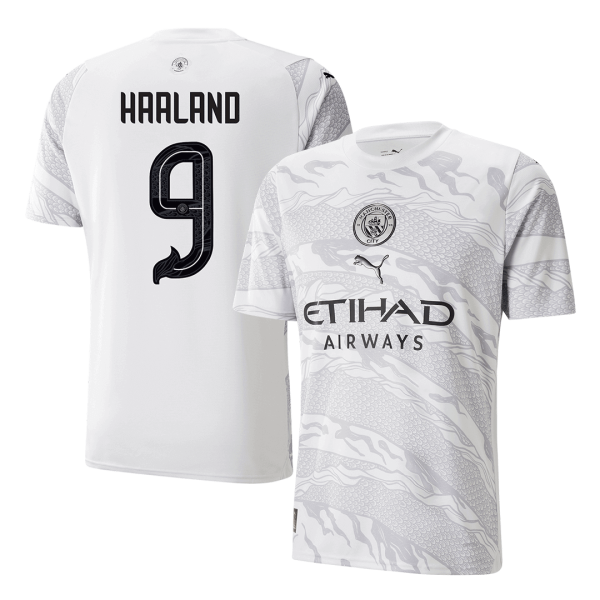 Haaland 9 Manchester City Year Of The Dragon Soccer Jersey 2023 24