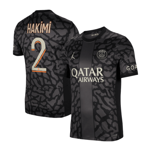 Hakimi 2 Psg Third Away Soccer Jersey 2023 24