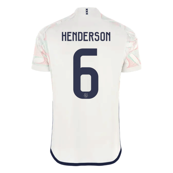 Henderson 6 Ajax Away Soccer Jersey 2023 24 2