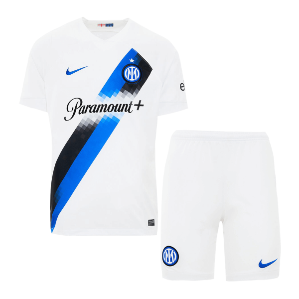 Inter Milan Away Kids Soccer Jerseys Kit 2023 24