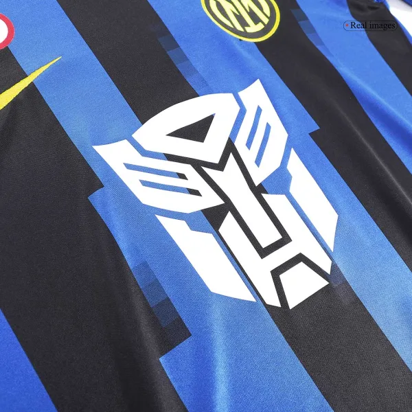 Inter Milan X Transformers Home Soccer Jersey 2023 24 6