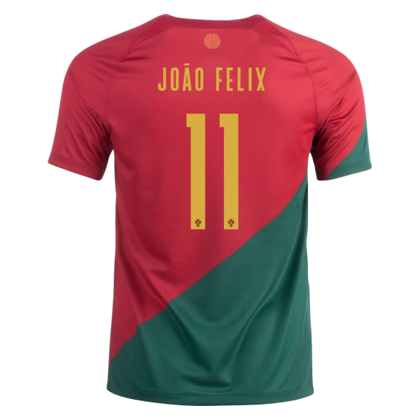 Jo O F Lix 11 Portugal Home Jersey World Cup 2022