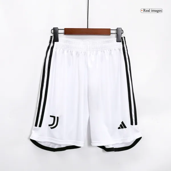 Juventus Away Soccer Shorts 2023 24 3