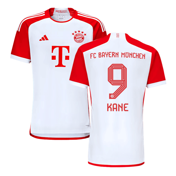 Kane 9 Bayern Munich Home Soccer Jersey 2023 24