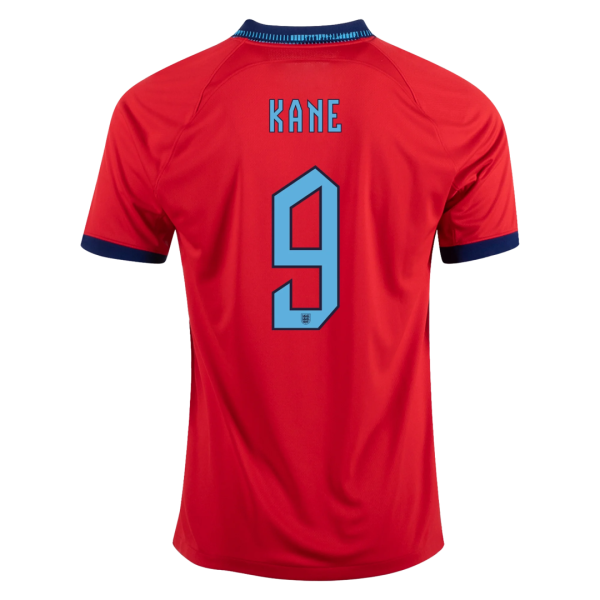 Kane 9 England Away Jersey World Cup 2022