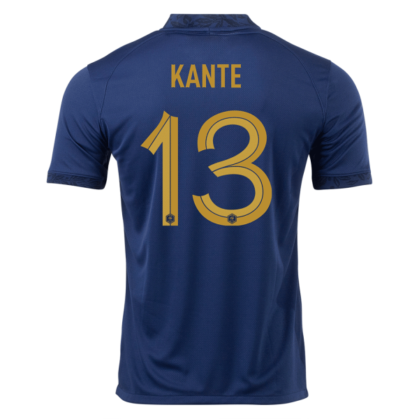 Kante 13 France Home Jersey World Cup 2022