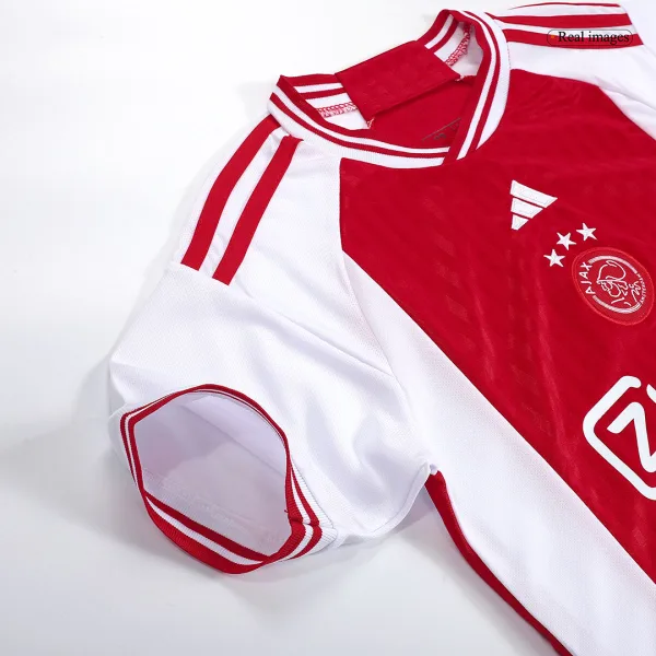 Kids Ajax Home Soccer Jersey 2023 24 Discount 9