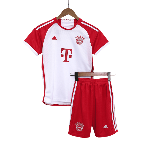 Kids Bayern Munich Home Soccer Jersey 2023 24 Discount