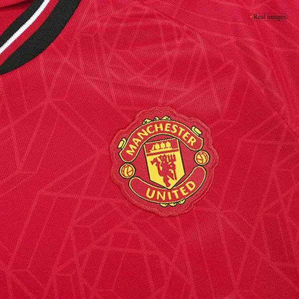 Kids Manchester United Home Soccer Jersey 2023 24 Discount 7