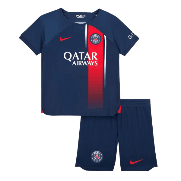 Kids Psg Home Soccer Jersey 2023 24 Discount