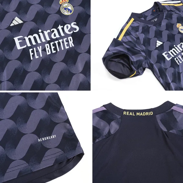 Kids Real Madrid Away Soccer Jersey 2023 24 Discount 8