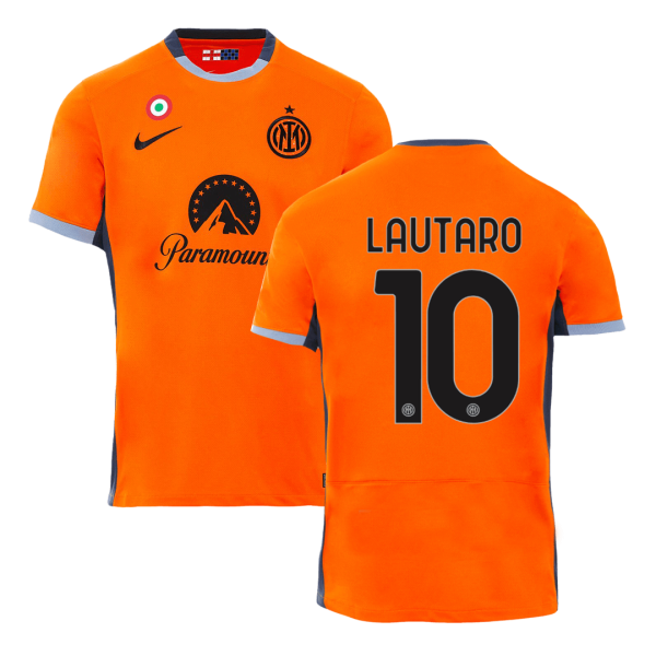 Lautaro 10 Inter Milan Third Away Soccer Jersey 2023 24