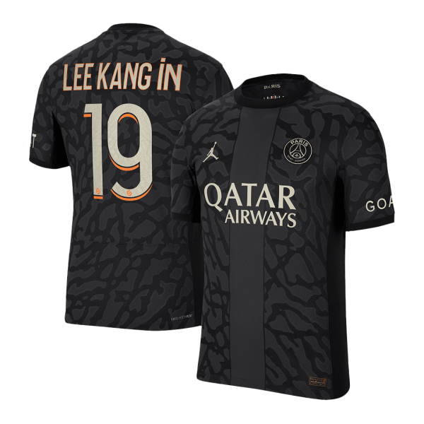 Lee Kang In 19 Psg Third Away Authentic Soccer Jersey 2023 24