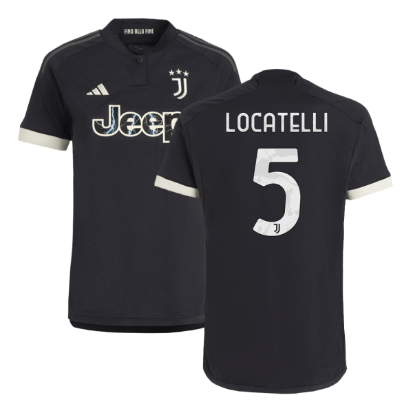 Locatelli 5 Juventus Third Away Soccer Jersey 2023 24