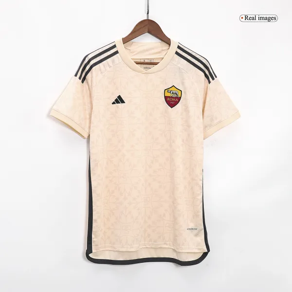 Lukaku 90 Roma Away Soccer Jersey 2023 24 3