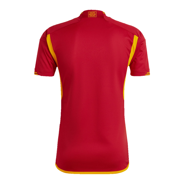 Lukaku 90 Roma Home Soccer Jersey 2023 24 2