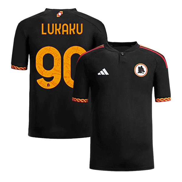 Lukaku 90 Roma Third Away Soccer Jersey 2023 24