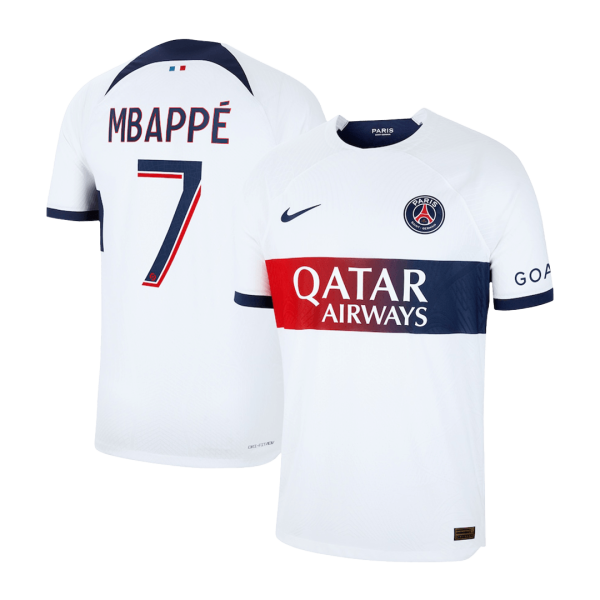 Mbapp 7 Psg Away Authentic Jersey 2023 24