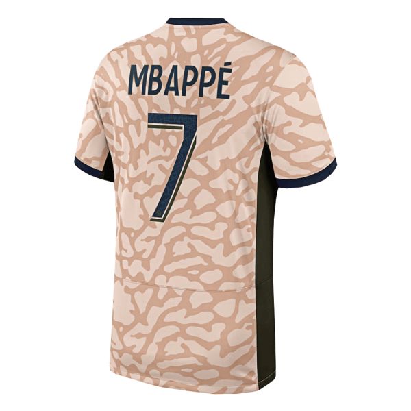 Mbapp 7 Psg Fourth Away Soccer Jersey 2023 24 2