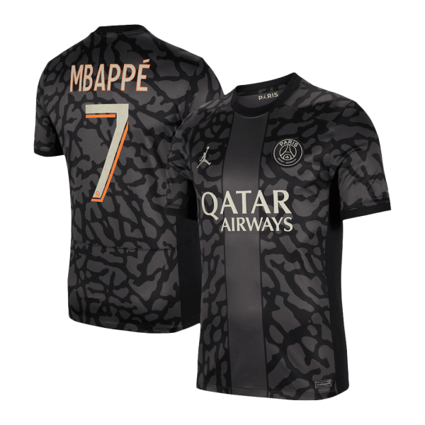 Mbapp 7 Psg Third Away Soccer Jersey 2023 24