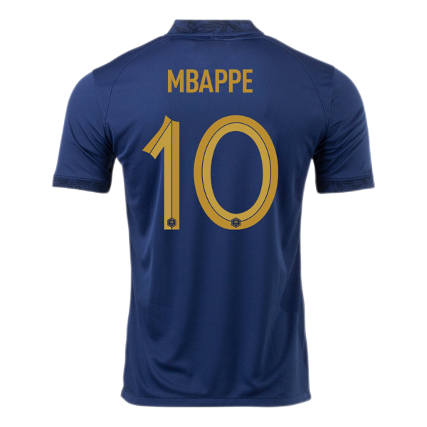 Mbappe 10 France Home Jersey Shirt World Cup 2022 1