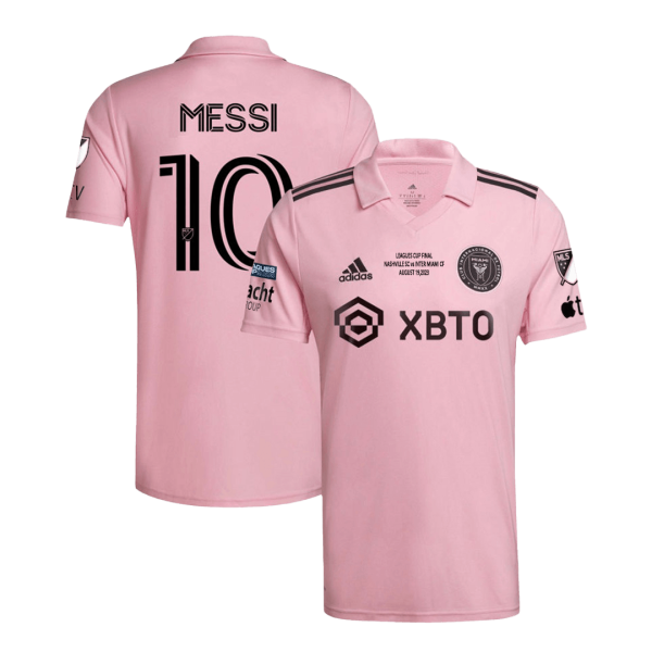 Messi 10 Inter Miami Cf Home Soccer Jersey 2023 Leagues Cup Final