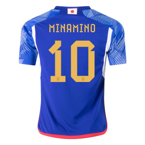 Minamino 10 Japan Home Jersey World Cup 2022