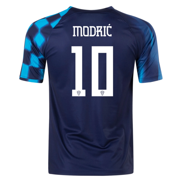 Modri 10 Croatia Away Jersey World Cup 2022