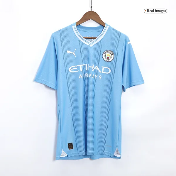 Manchester City Home Authentic Jersey 2023 24 2