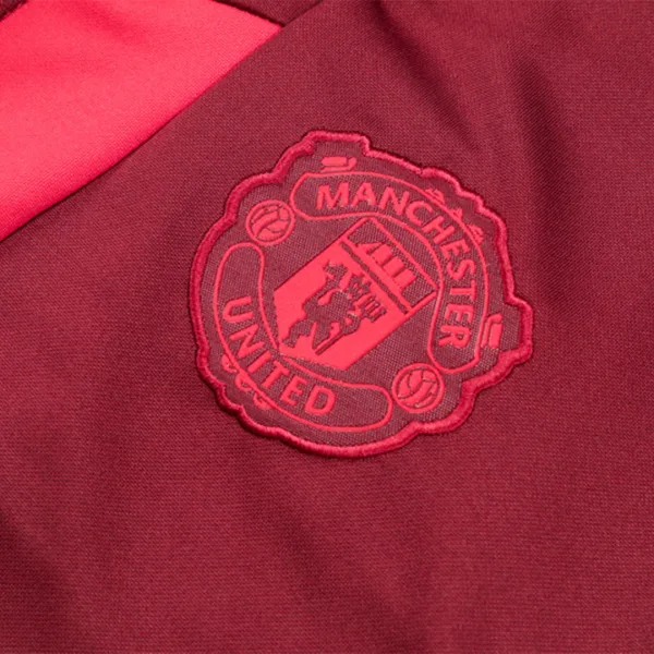 Manchester United 1 4 Zip Tracksuit 2023 24 Red 20