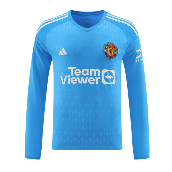 Manchester United Goalkeeper Long Sleeve Soccer Jersey 2023 24