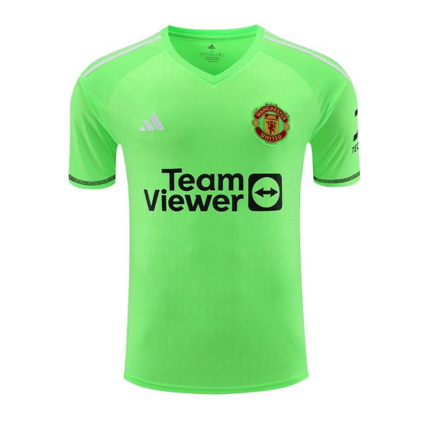 Manchester United Goalkeeper Soccer Jersey 2023 24 Green