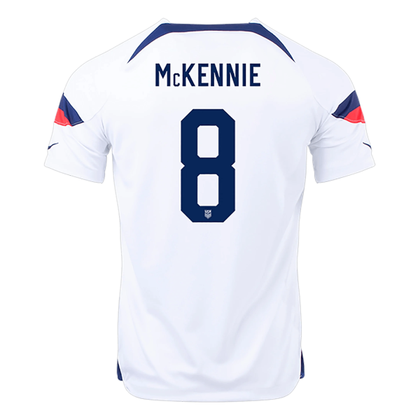 Mckennie 8 Usa Home Jersey World Cup 2022