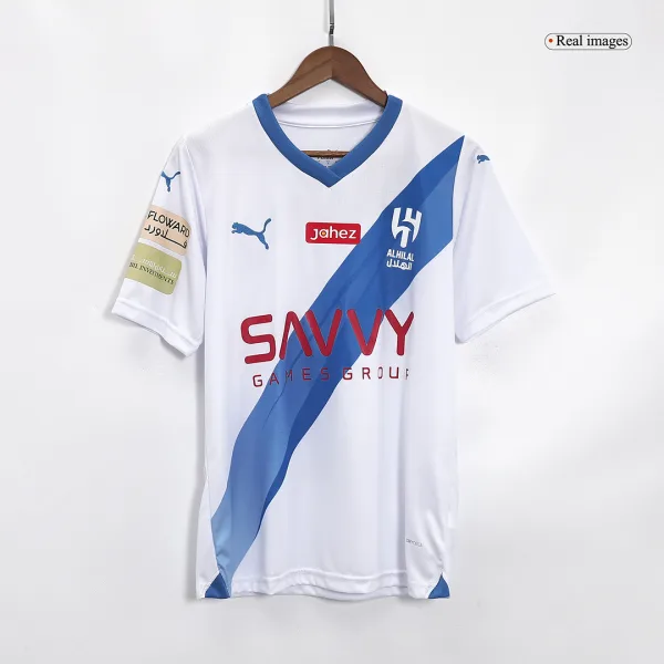 Neymar 10 Al Hilal Sfc Away Soccer Jersey 2023 24 2