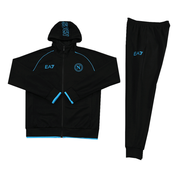 Napoli Hoodie Tracksuit 2023 24 Black 3