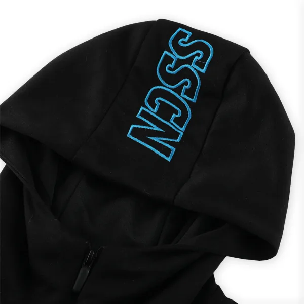 Napoli Hoodie Tracksuit 2023 24 Black 7