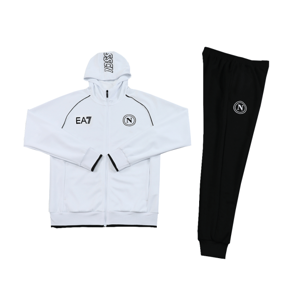 Napoli Hoodie Tracksuit 2023 24 White 3