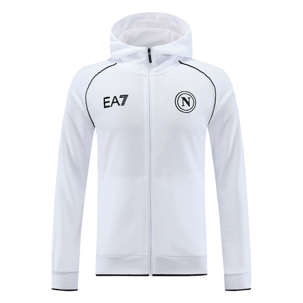 Napoli Hoodie Tracksuit 2023 24 White 4