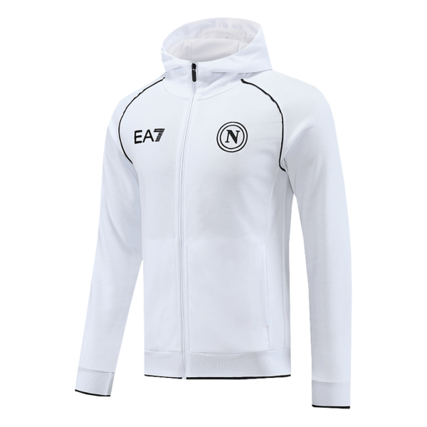 Napoli Hoodie Tracksuit 2023 24 White 5