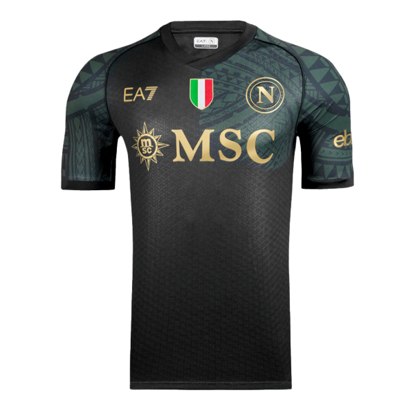 Napoli Third Away Authentic Soccer Jersey 2023 24