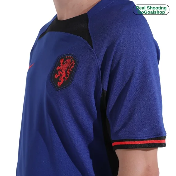 Netherlands Away Soccer Jersey 2022 3