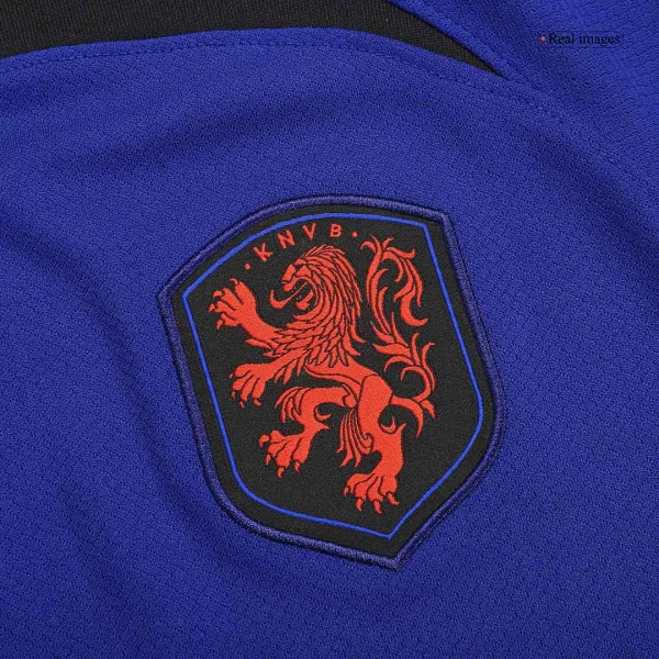 Netherlands Away Soccer Jersey 2022 6