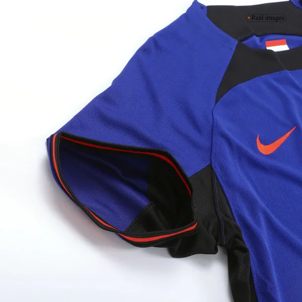 Netherlands Away Soccer Jersey 2022 7