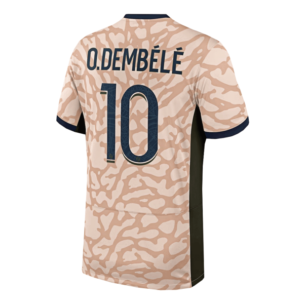 O Demb L 10 Psg Fourth Away Soccer Jersey 2023 24 2