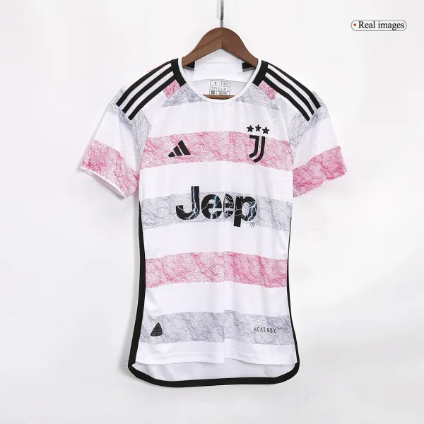 Pogba 10 Juventus Away Authentic Soccer Jersey 2023 24 4