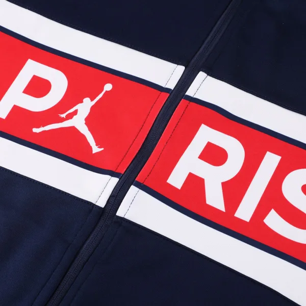 Psg Jacket Tracksuit 2023 24 Navy Red 6