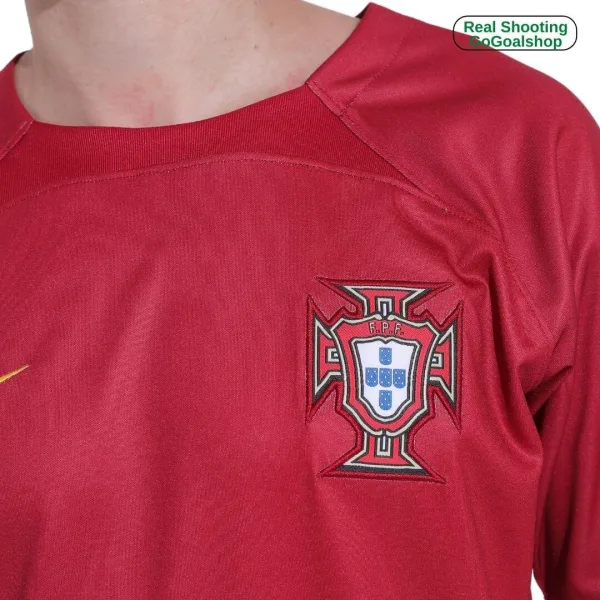 Portugal Home Soccer Jersey 2022 3