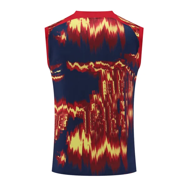 Rb Leipzig Pre Match Sleeveless Top 2023 24 Red Blue 2