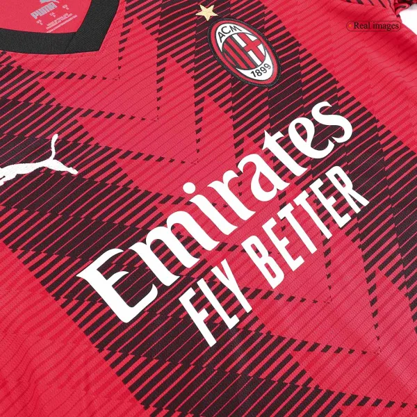 Reijnders 14 Ac Milan Home Soccer Jersey 2023 24 8