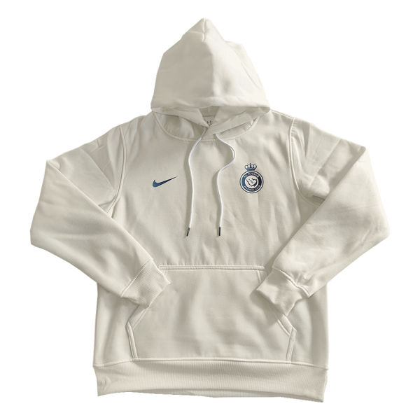 Ronaldo 7 Al Nassr Sweater Hoodie 2023 24 White